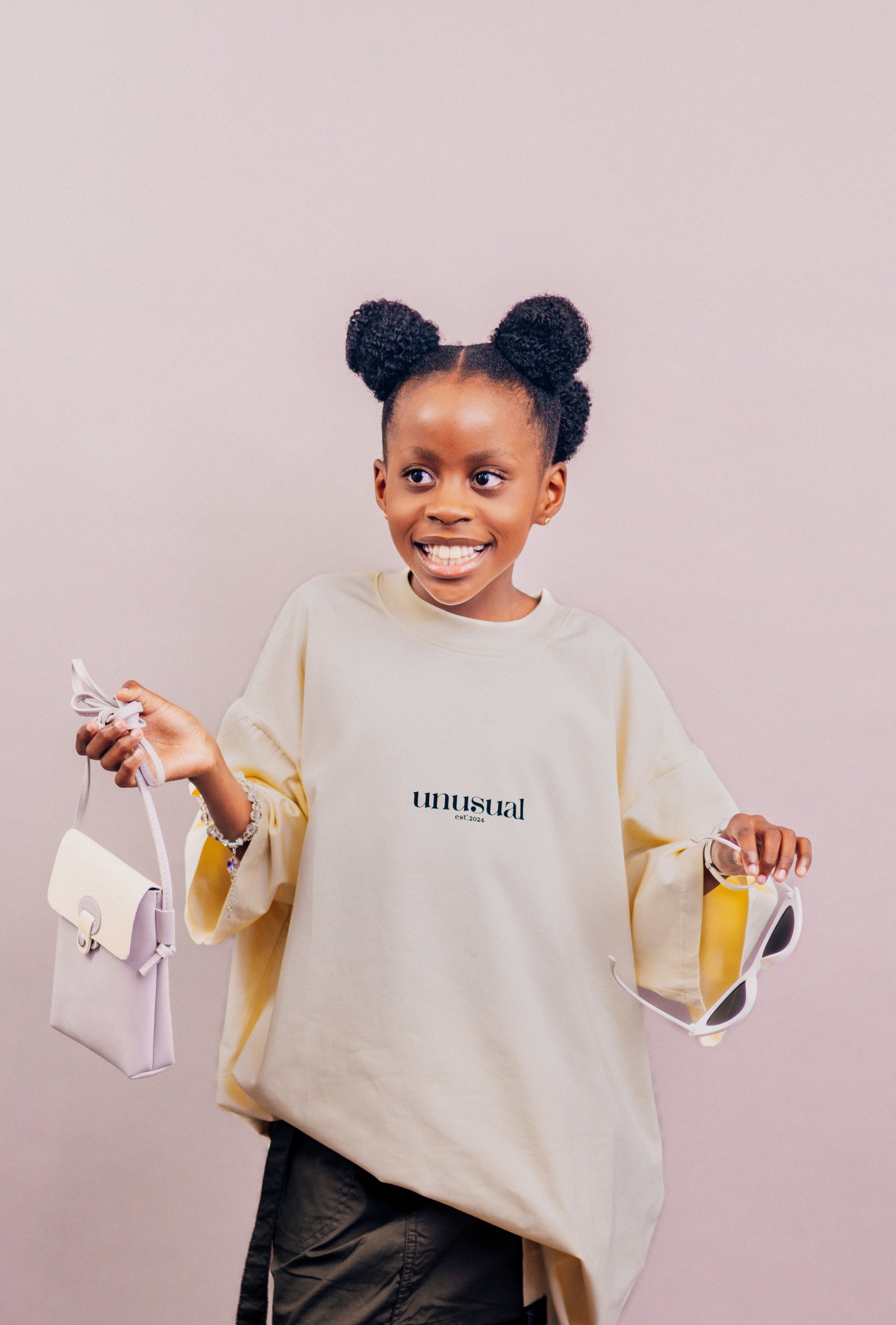 A young model in an Unusual T-shirt